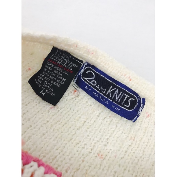 Vintage Decorative Collar Sweater | Size S - Picture 16 of 16